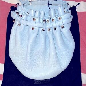 Alexander Wang Light Blue Diego Bucket Bag